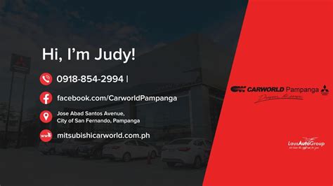 Mitsubishi Carworld Pampanga by Judy Ann Asuncion .